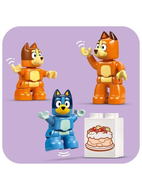 LEGO DUPLO Bluey Семейната къща на Блуи с игра на запомняне, Bluey's Family House with Memory Game, 10459