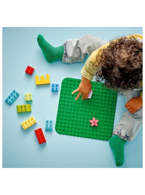 LEGO DUPLO Зелена строителна плочка, Green Building Block, 10460