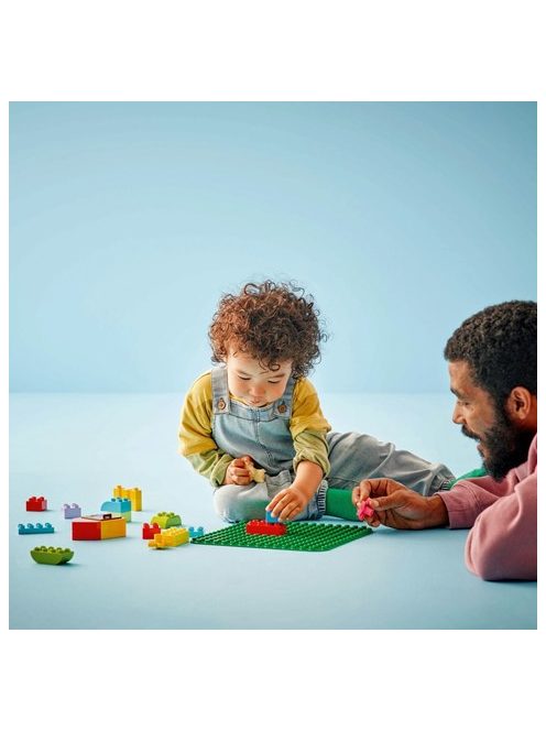 LEGO DUPLO Зелена строителна плочка, Green Building Block, 10460