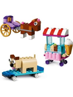   LEGO Classic Креативни модели на колела (442), Classic Bricks on a Roll, 10715