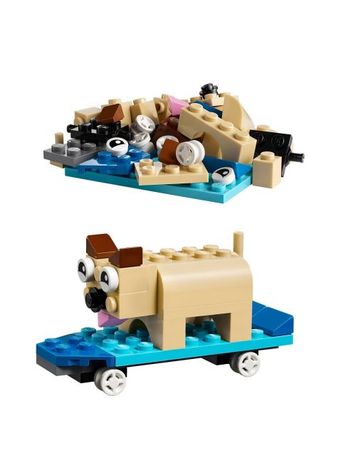 LEGO Classic Креативни модели на колела (442), Classic Bricks on a Roll, 10715