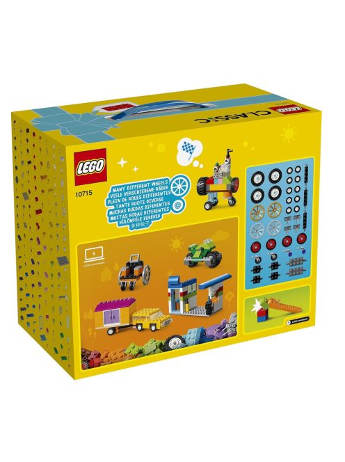 LEGO Classic Креативни модели на колела (442), Classic Bricks on a Roll, 10715
