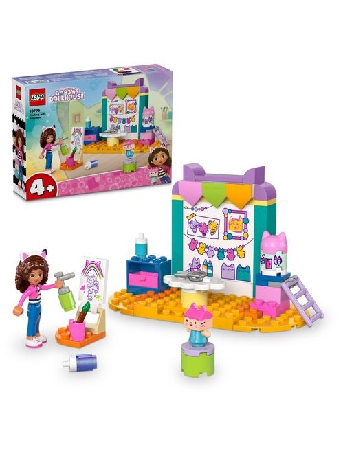 LEGO Gabby's Dollhouse Творчество заедно с Baby Box, Crafting with baby box, 10795