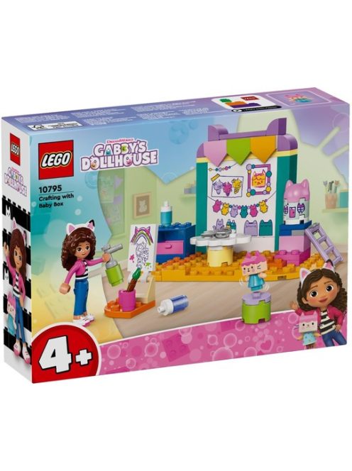 LEGO Gabby's Dollhouse Творчество заедно с Baby Box, Crafting with baby box, 10795