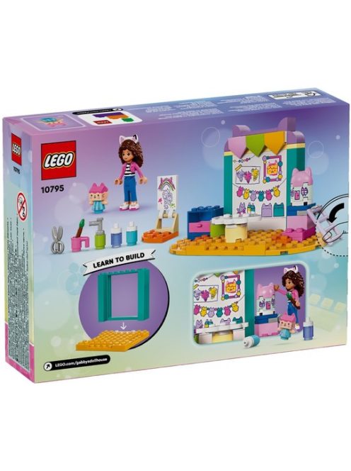 LEGO Gabby's Dollhouse Творчество заедно с Baby Box, Crafting with baby box, 10795