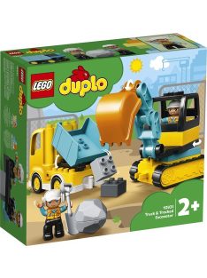   LEGO DUPLO Town Камион и екскаватор с вериги, Truck and Tracked Excavator, 10931