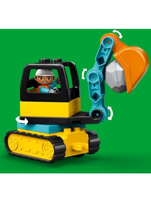 LEGO DUPLO Town Камион и екскаватор с вериги, Truck and Tracked Excavator, 10931