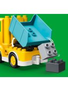 LEGO DUPLO Town Камион и екскаватор с вериги, Truck and Tracked Excavator, 10931