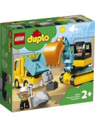 LEGO DUPLO Town Камион и екскаватор с вериги, Truck and Tracked Excavator, 10931