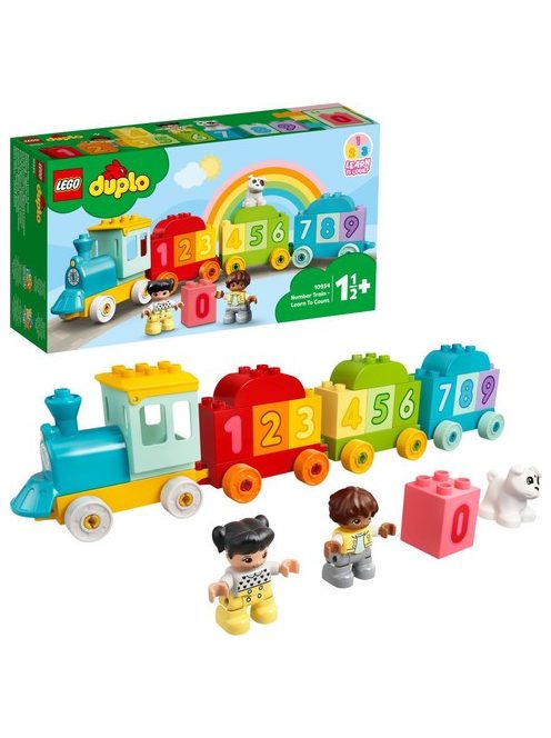 LEGO DUPLO My First Влакът на числата - научете се да броите, Number Train - Learn To Count, 10954
