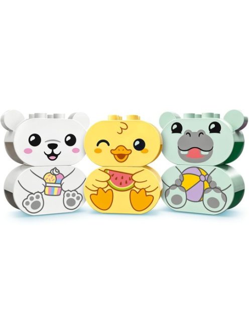 LEGO DUPLO My First Забавления в банята: плаващ влак за животни, Bath Fun: Floating Animal Train, 10965