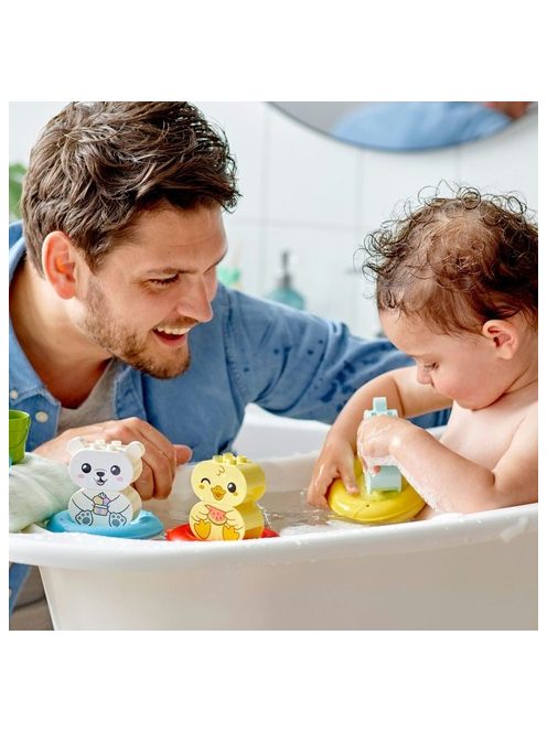 LEGO DUPLO My First Забавления в банята: плаващ влак за животни, Bath Fun: Floating Animal Train, 10965