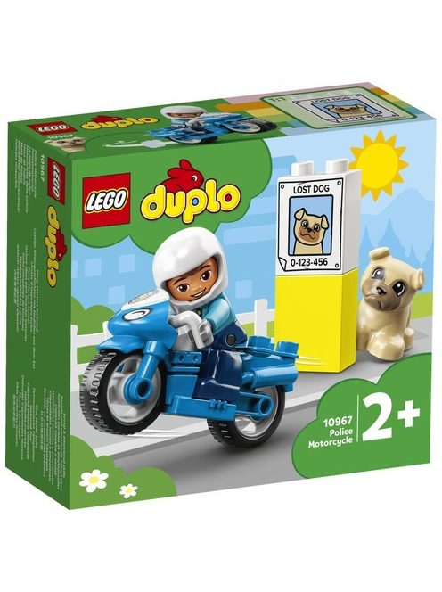 LEGO DUPLO Town Полицейски мотоциклет, Police Motorcycle, 10967