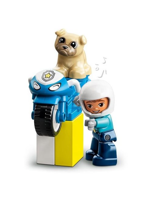 LEGO DUPLO Town Полицейски мотоциклет, Police Motorcycle, 10967