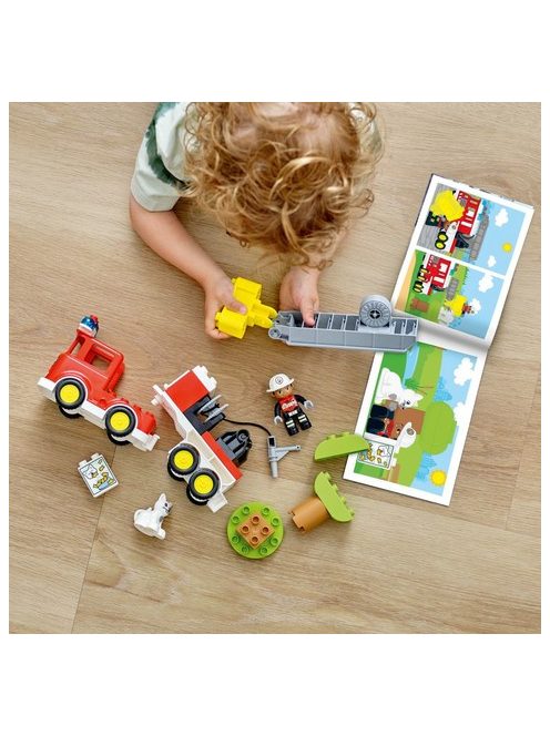 LEGO DUPLO Town Пожарникарски камион, Fire Truck, 10969