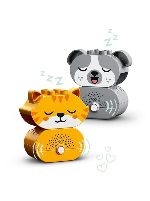 LEGO DUPLO My First Моите първи кученце и котенце – със звук, Puppy & Kitten With Sounds, 10977