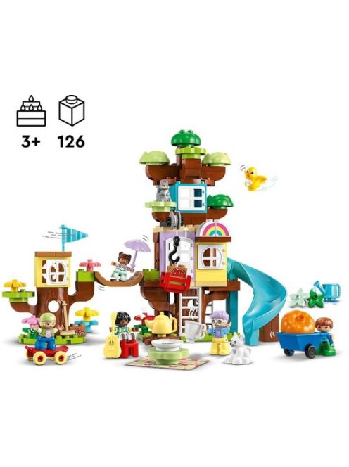 LEGO DUPLO Дървесна къща 3в1, 3-in-1 Treehouse, 10993