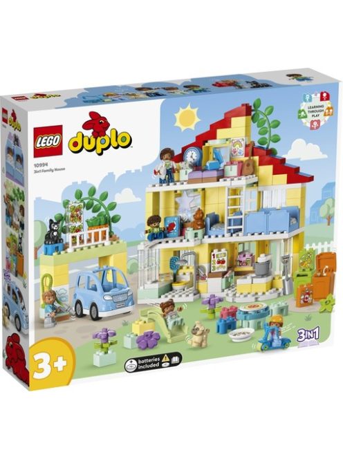 LEGO DUPLO Town Семейна къща „3 в 1“, 3in1 Family House, 10994