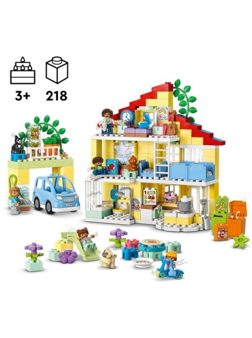 LEGO DUPLO Town Семейна къща „3 в 1“, 3in1 Family House, 10994