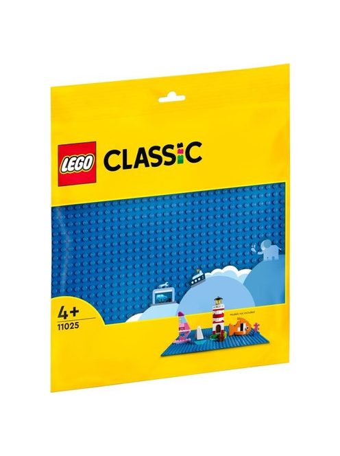 LEGO Classsic Син фундамент-плоча, Blue Baseplate, 11025