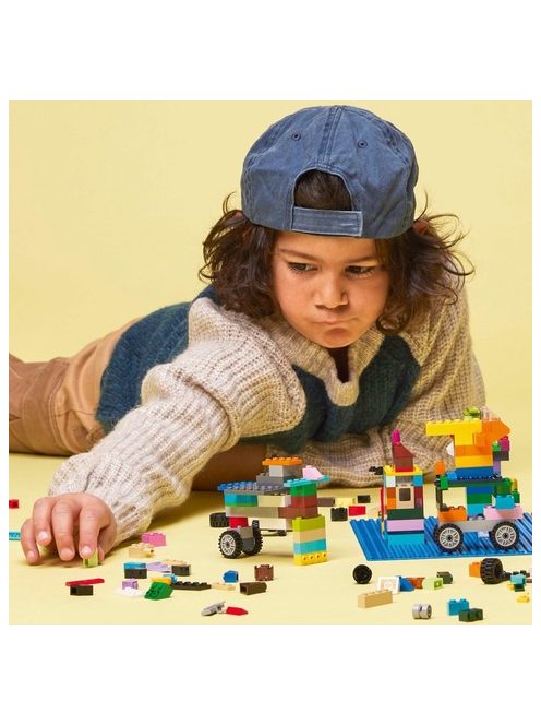 LEGO Classsic Син фундамент-плоча, Blue Baseplate, 11025