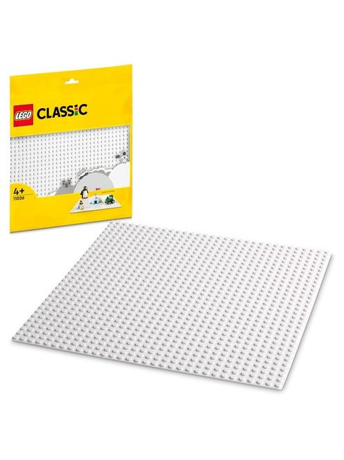 LEGO Classsic Бял фундамент-плоча, White Baseplate, 11026