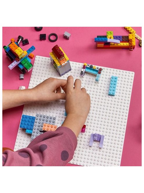 LEGO Classsic Бял фундамент-плоча, White Baseplate, 11026
