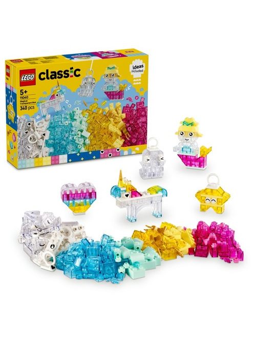 LEGO Classic Магическа прозрачна кутия, Magical Transparent Box, 11040