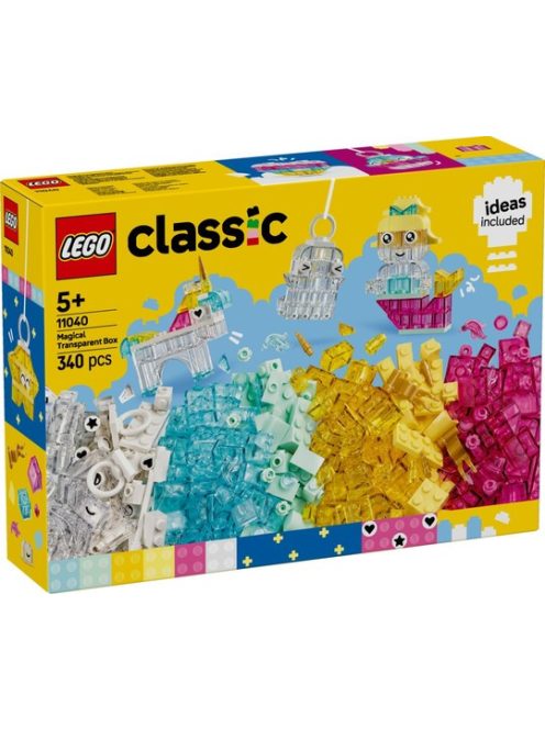 LEGO Classic Магическа прозрачна кутия, Magical Transparent Box, 11040