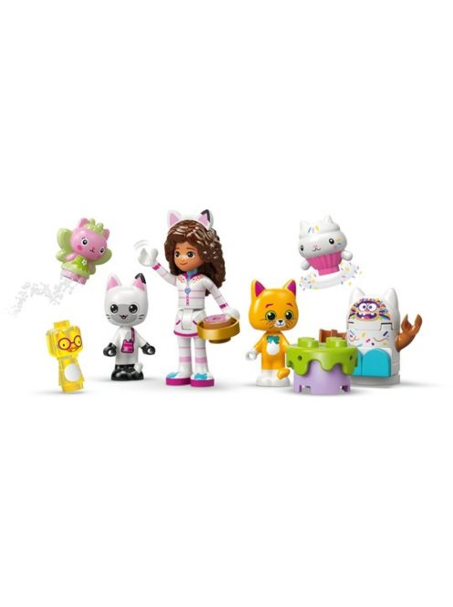LEGO Gabby's Dollhouse Царство на сладкишите и котешка градина, Sweet Treat Mountain & Kitty Garden, 11205