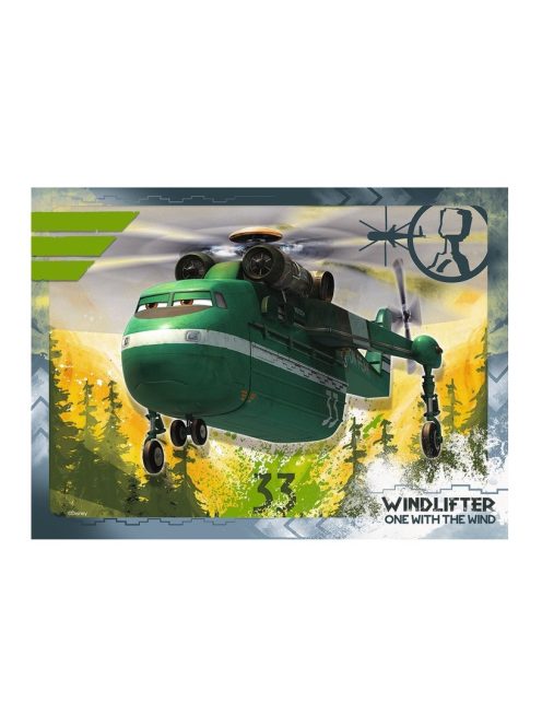 ПЪЗЕЛ за деца (72) САМОЛЕТИТЕ 4в1, Ravensburger Disney Planes 2, 073573