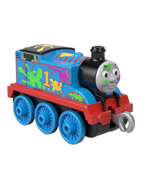Влакче Цветен ТОМАС Thomas & Friends Paint Splat Thomas от серията Push Along, Fisher Price, GHK64