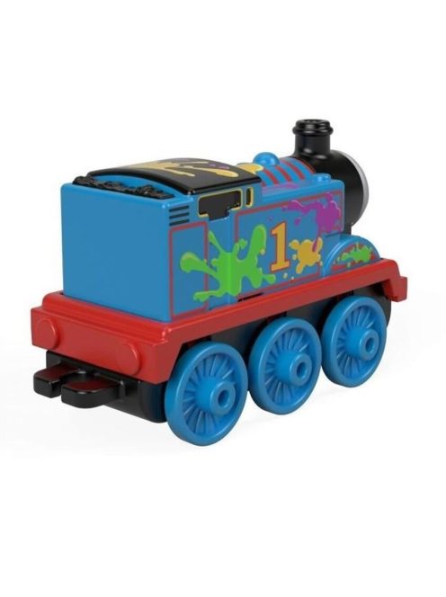 Влакче Цветен ТОМАС Thomas & Friends Paint Splat Thomas от серията Push Along, Fisher Price, GHK64