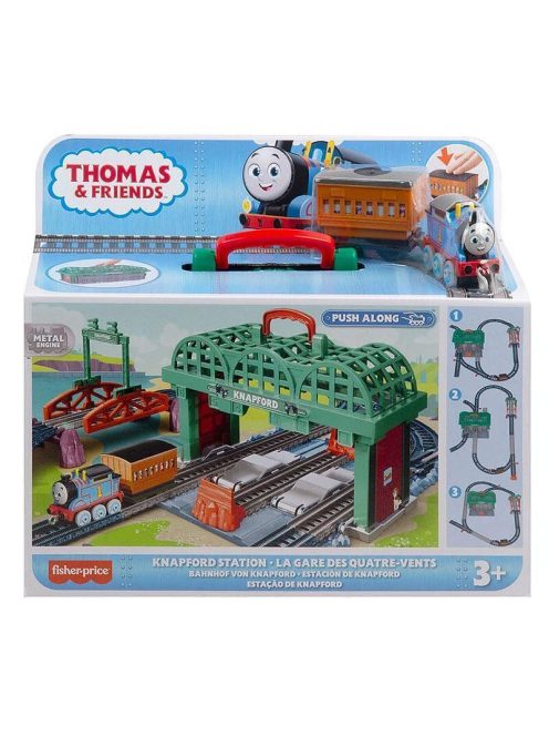 Игрален комплект Гара Кнапфорд Thomas & Friends Knapford Station от серията TrackMaster Push Along, HGX63