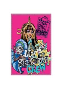   Детско одеяло Disney Монстър Хай, Monster High fleece blanket, 150 x 100 cm, 07204