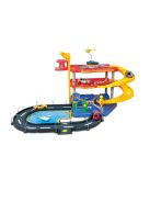 Детски комплект Паркинг с 2 броя коли 1:43, Bburago Street Fire, 85 х 69 х 43 см., 