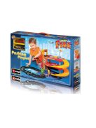 Детски комплект Паркинг с 2 броя коли 1:43, Bburago Street Fire, 85 х 69 х 43 см., 