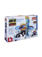 Гараж с автомивка, 3 нива и 1 количка 1:43, Bburago Street Fire, 3+ години
