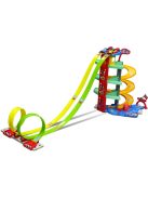 Мега състезание с писта и лупинги, Bburago Junior, 104 x 53 x 65 cm, 2-5 години