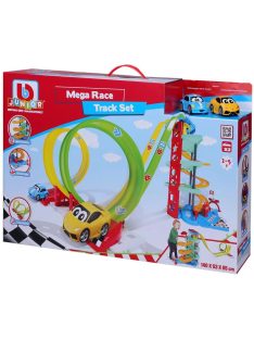   Мега състезание с писта и лупинги, Bburago Junior, 104 x 53 x 65 cm, 2-5 години