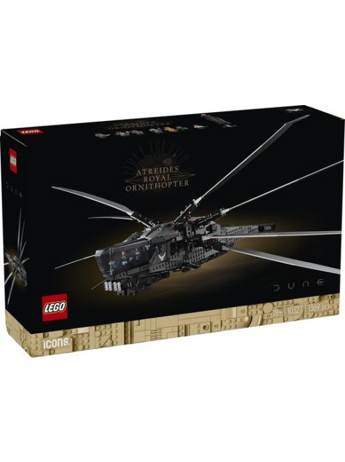 LEGO® Icons Дюн – Кралски орнитоптер на атреидите, Dune Atreides Royal Ornithopter, 10327