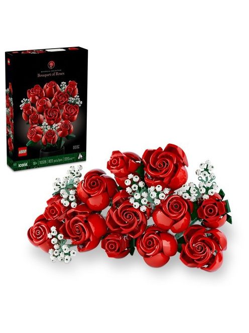 LEGO® Icons The Botanical Collection: Букет рози, Bouquet of roses, 10328