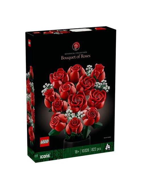 LEGO® Icons The Botanical Collection: Букет рози, Bouquet of roses, 10328