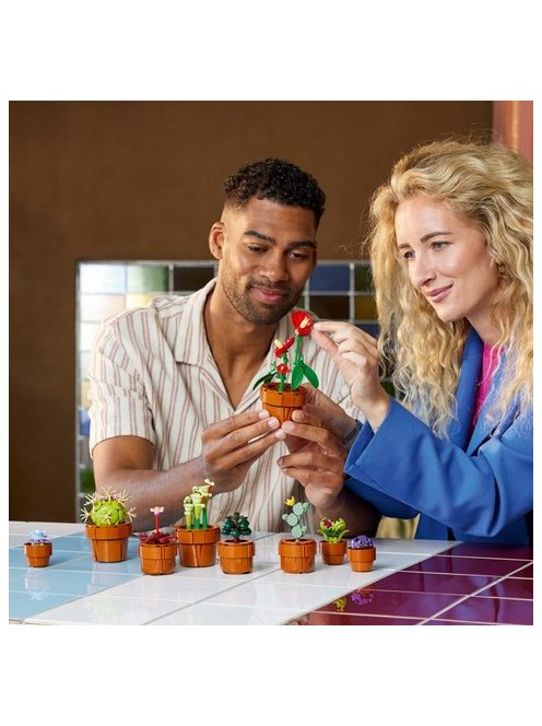 LEGO® Icons The Botanical Collection: Малки растения,  Tiny potted plants, 10329