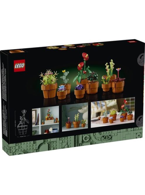 LEGO® Icons The Botanical Collection: Малки растения,  Tiny potted plants, 10329
