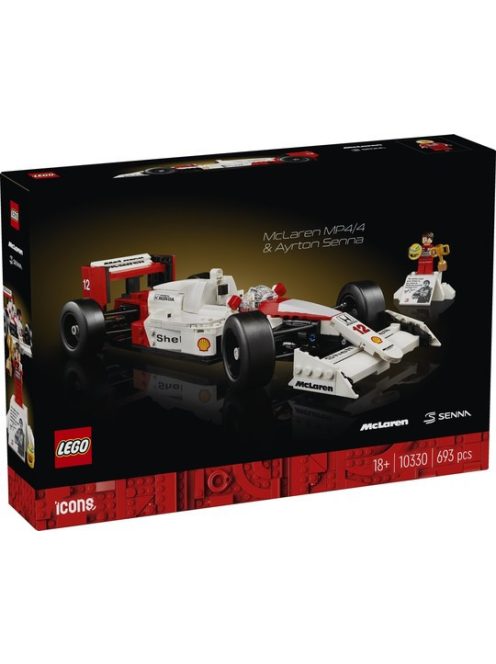 LEGO® Icons McLaren MP4/4 и Айртон Сена,McLaren MP4/4 & Ayrton Senna, 10330