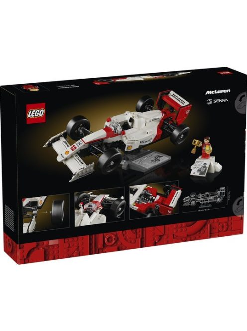 LEGO® Icons McLaren MP4/4 и Айртон Сена,McLaren MP4/4 & Ayrton Senna, 10330