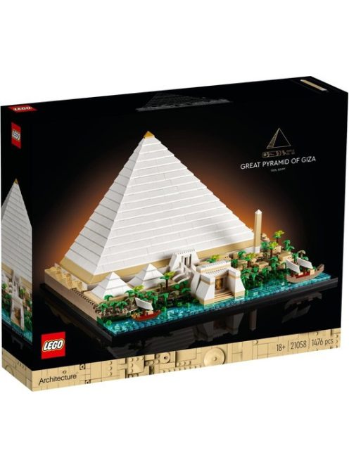 LEGO® Architecture Голямата пирамида в Гиза, Great Pyramid of Giza, 21058