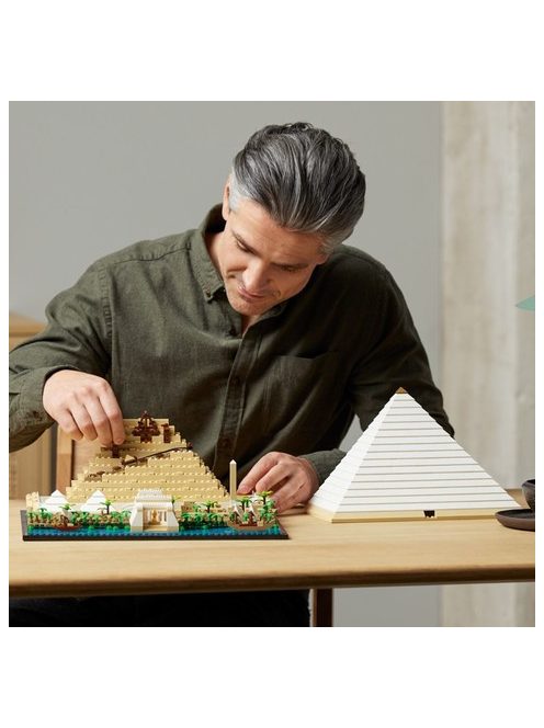 LEGO® Architecture Голямата пирамида в Гиза, Great Pyramid of Giza, 21058