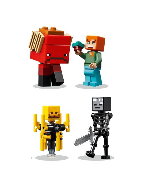 LEGO Minecraft Битка в пъклената лава, The Nether Lava Battle, 21266